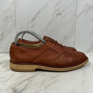 Bally Conte Mens Size 7.5 M Leather Brown Brogue Oxfords Lace Up Dress Shoes